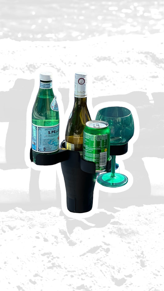 STILLA & SPIKE - Cup & Bottle Holder for Picnics & More - Portus & Navis